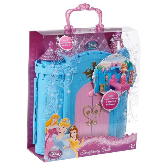 2010 Mattel Disney Princess Sparkle Transforming Castle Rare R4852‎ Collectible - Picture 1 of 8